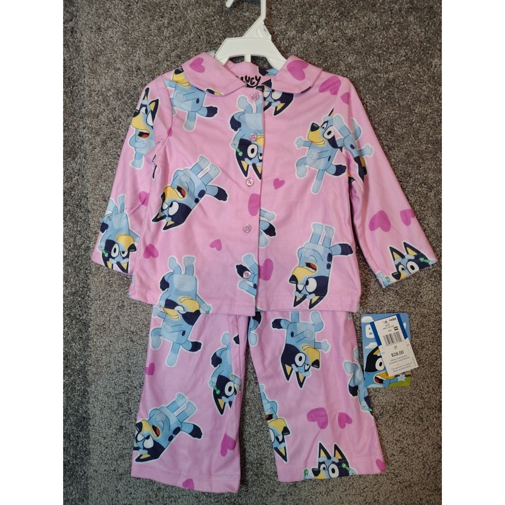 Bluey PJ's Girls 4t